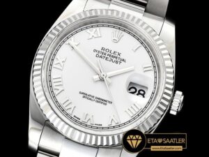 RDJ0307B - DJ 36mm Oyst Fluted SSSS Wht Roman ARF A3135 - 01.jpg